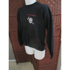 Vintage 595th Sapper Company Sweatshirt Roughnecks US Army USA Flag Military